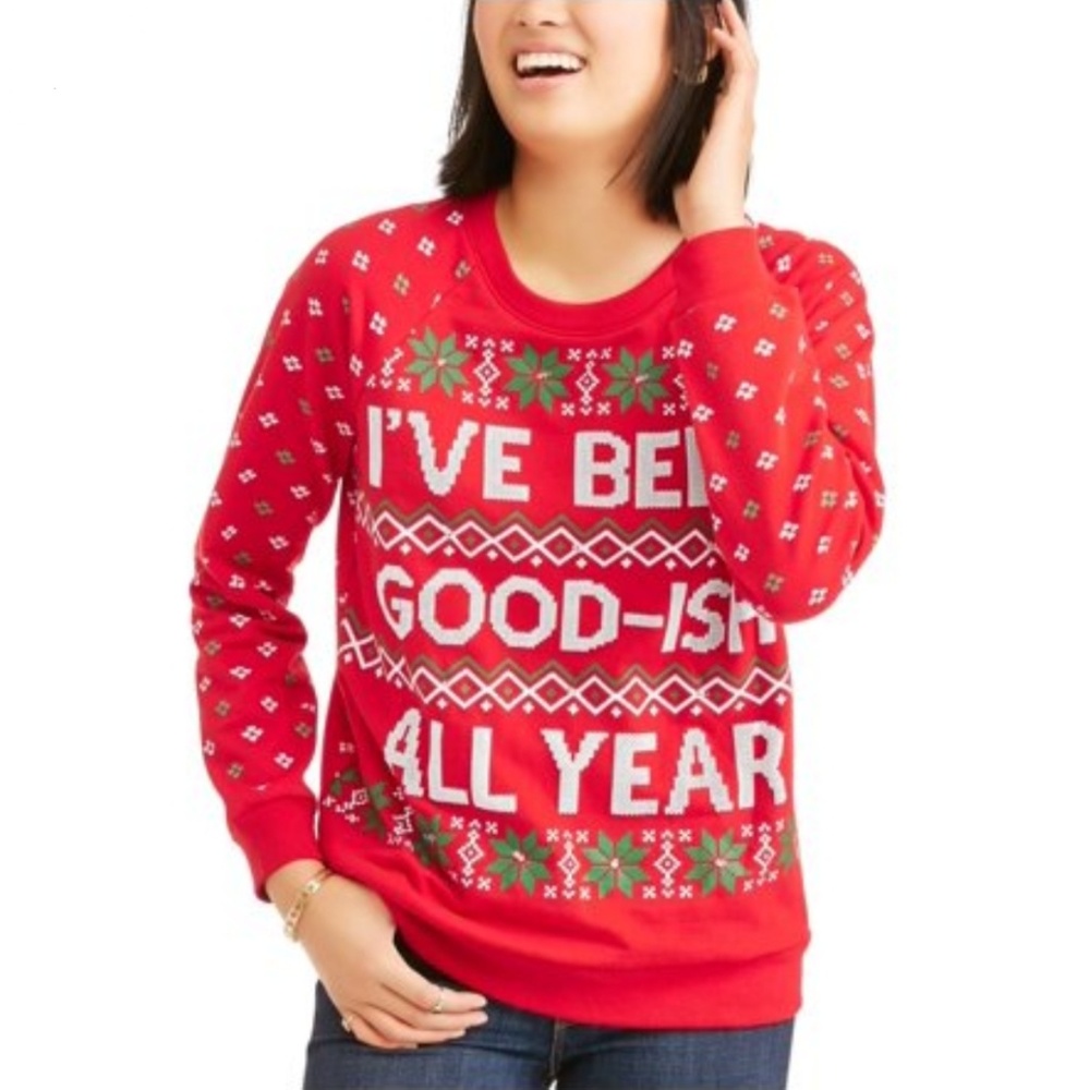 Only worn 1× light up ugly Christmas sweatshirt